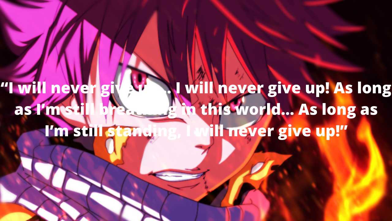 Natsu Quotes