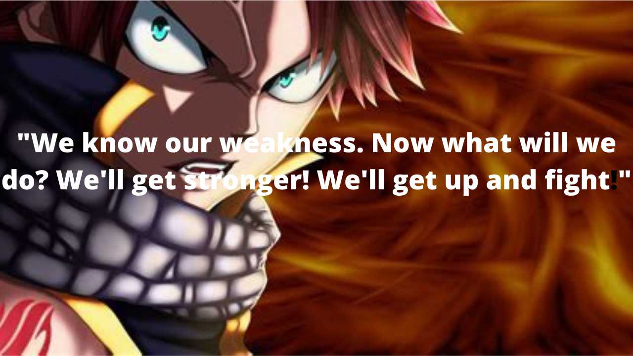 Natsu Quotes