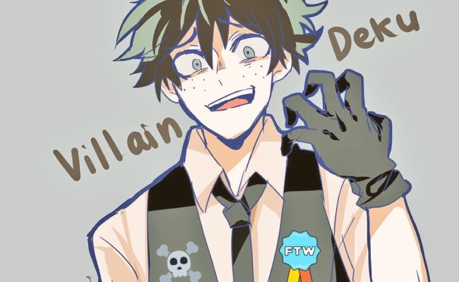 villain deku - evil deku